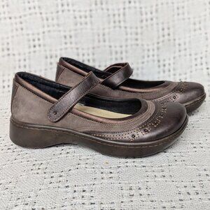 NAOT Kirei Women’s Mary Jane Comfort Shoes Leather Suede Size EU 38 / US 7